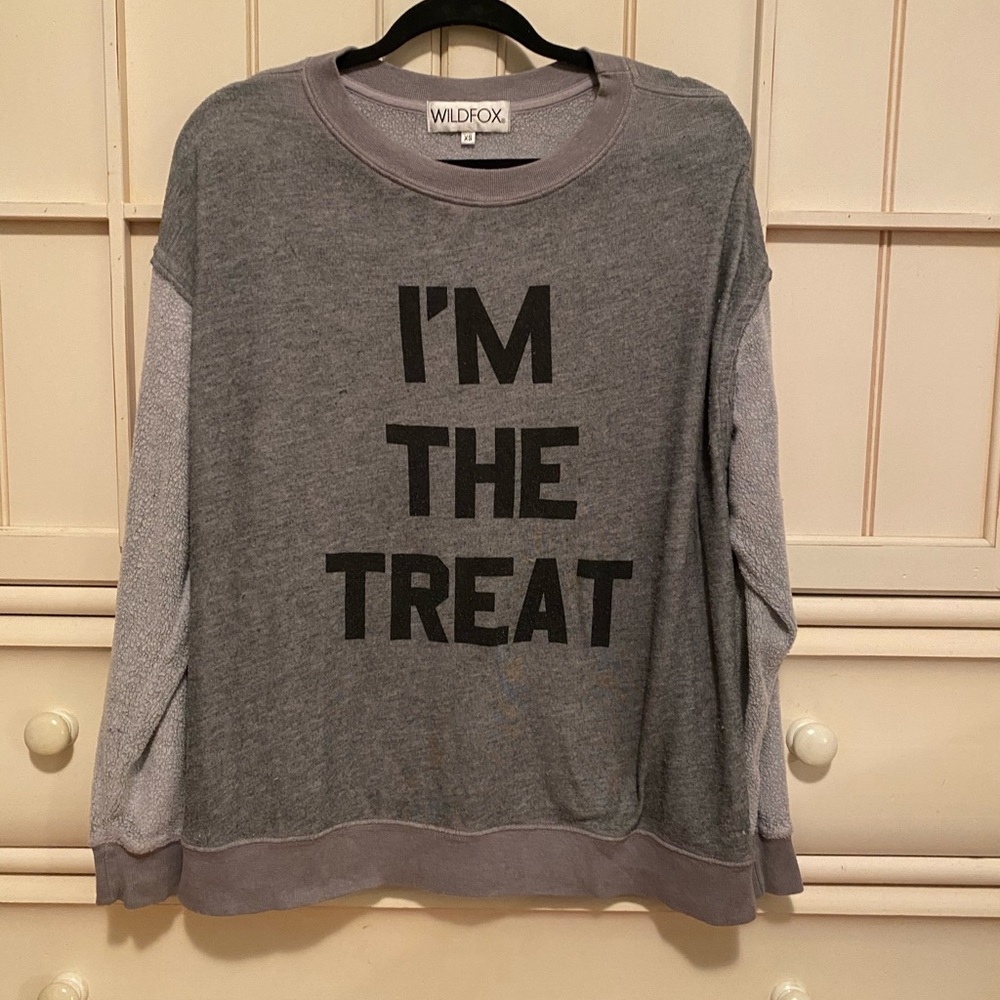 Wildfox “I’m the Treat” pullover